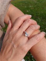 Vicenza - Piazzetta Palladio 2 - Ringe Crivelli Dame DIAMANTI in Weißgold Diamante 1.00 Ct 000-6521NS - 000-6521NS